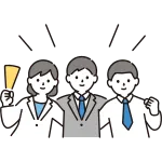Supporting Business Person SVG Icon